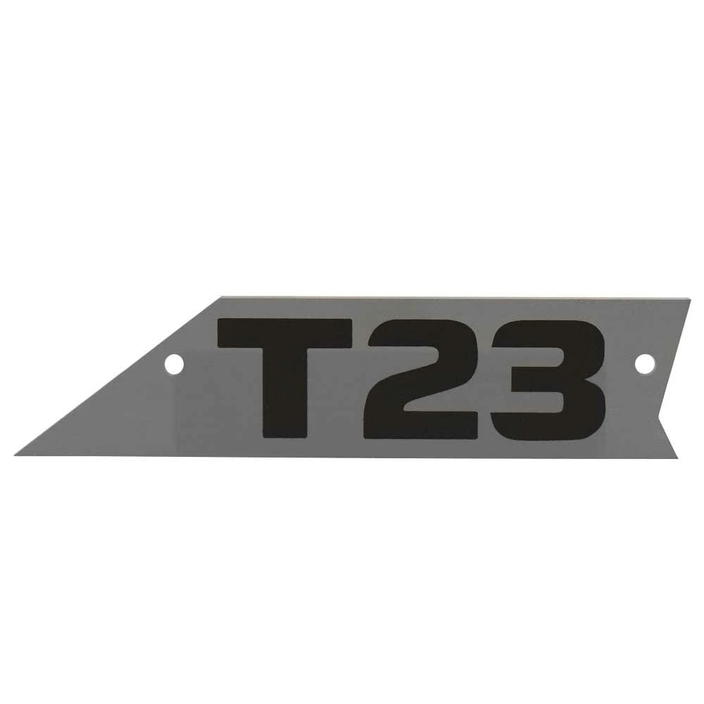 Axis Boat Windshield Emblem Plate 5716434-MDG-P - T23 Acrylic (port)