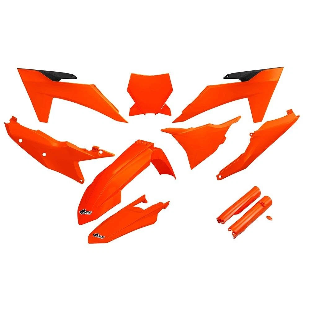UFO Complete Plastic Kit for KTM SXF 250 2023-2024 Orange