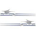 MasterCraft Boat Raised Decal Set 758087 - ProStar Blue Silver (2PC)