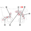 Belt - Upper Chopper/Spread Er Drive Fine Fits John Deere S560 H241230