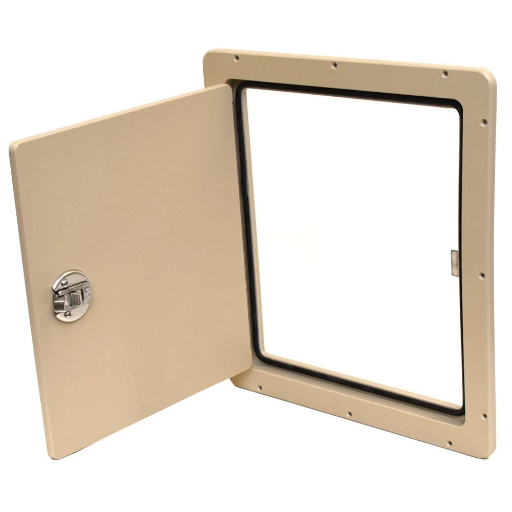 Blue Wave Boat Access Door Hatch PPF-000051 - 16 X 18 Inch Buckskin