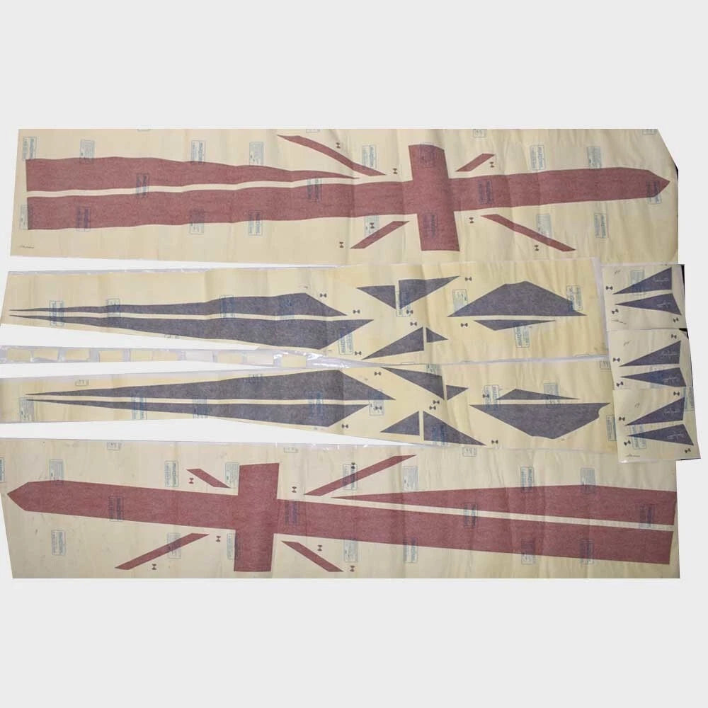 Four Winns Boat Union Jack Decal 055-3362 - 98 X 21 Inch SL222 (kit)