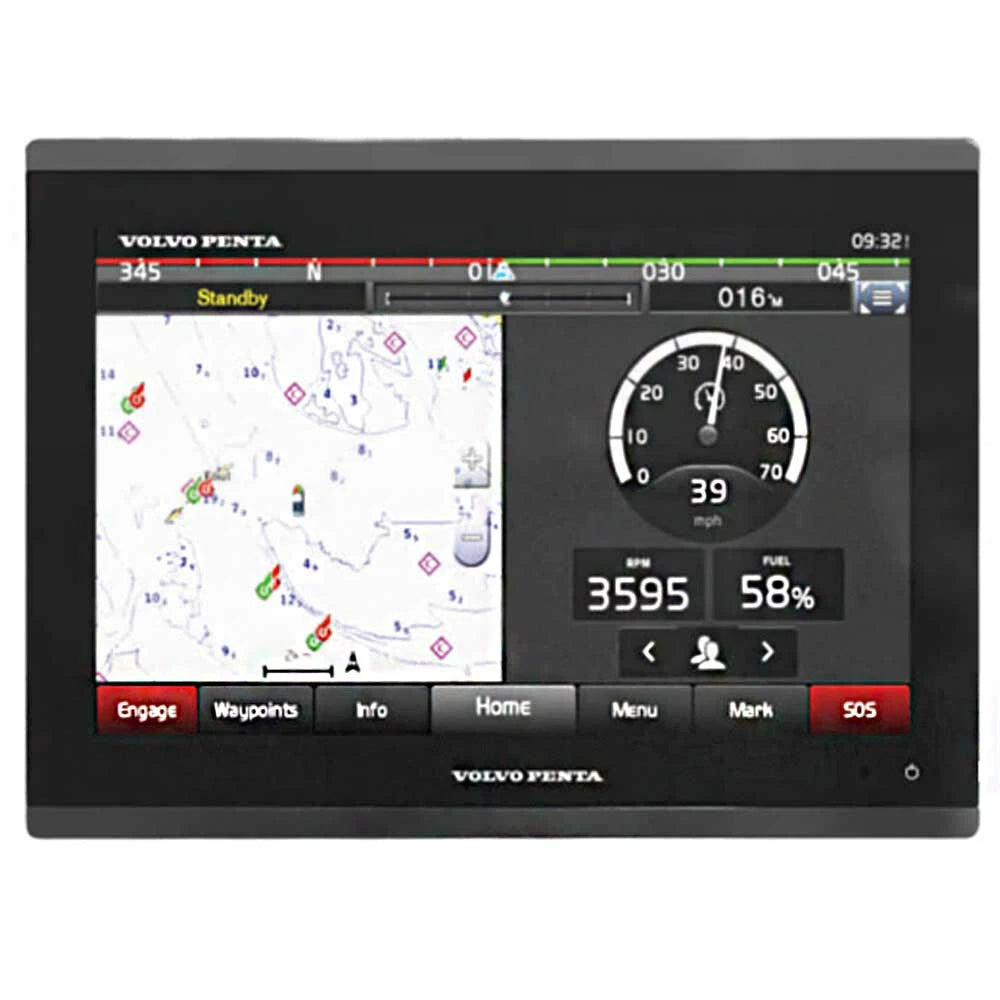 Volvo Penta Boat Glass Cockpit Display 23975324 - B7xsv 7 Inch