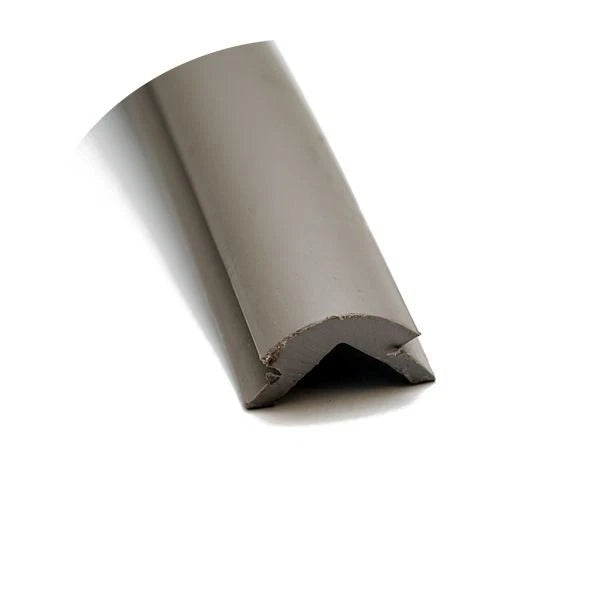 Rigid Boat Rub Rail Insert - 1 X 5/8 Inch Taupe Gunnel Molding (10 FT)