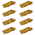 Set of 8 Uni-Loader Bucket Teeth 1324720 Fits Caterpillar Fits CAT 277 287