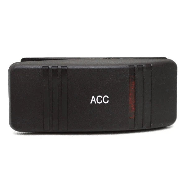 Carling On/Off Contura III Boat Rocker Switch - ACC Lighted Horizontal