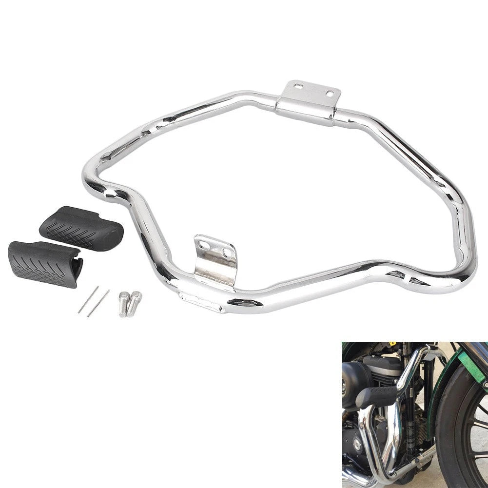 Chrome Highway Engine Crash Bar Protection for Harley Sportster XL1200 2004-2016