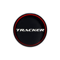 Tracker Boat Emblem Decal 110112 - Black Red Vinyl 1 3/8 Inch