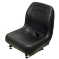 Black Seat Fits Ford Holland Skid Steer LS120 LS125 LS140 LS150 LS160