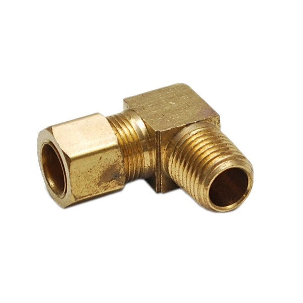 Four Winns 035-1267 Brass 1/2 Inch Boat Elbow Compression Fitting