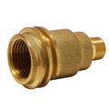 Maintenance Part Brass Propane Adapter QCC1 to 1/4" NPT for Gas Appliances