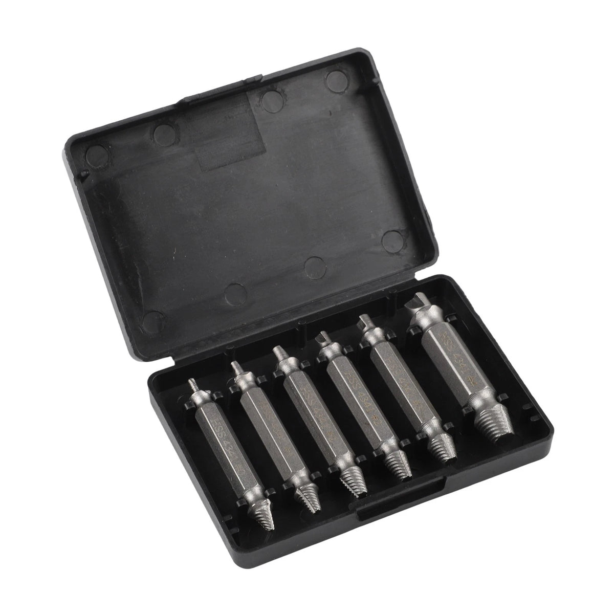 Damaged Screw Extractor Parts Replace 6PCS Drill Bits Tool Broken Bolt