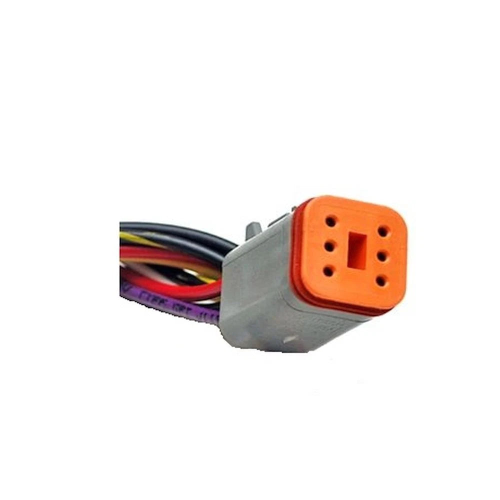 Deutsch 6 Pin 6 Wire Female Boat Gauge Plug Wiring Connector
