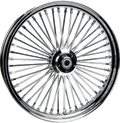 HardDrive Chrome 26x3.5 Front Wheel with 48 Spokes for V-Twin Harley 2000+