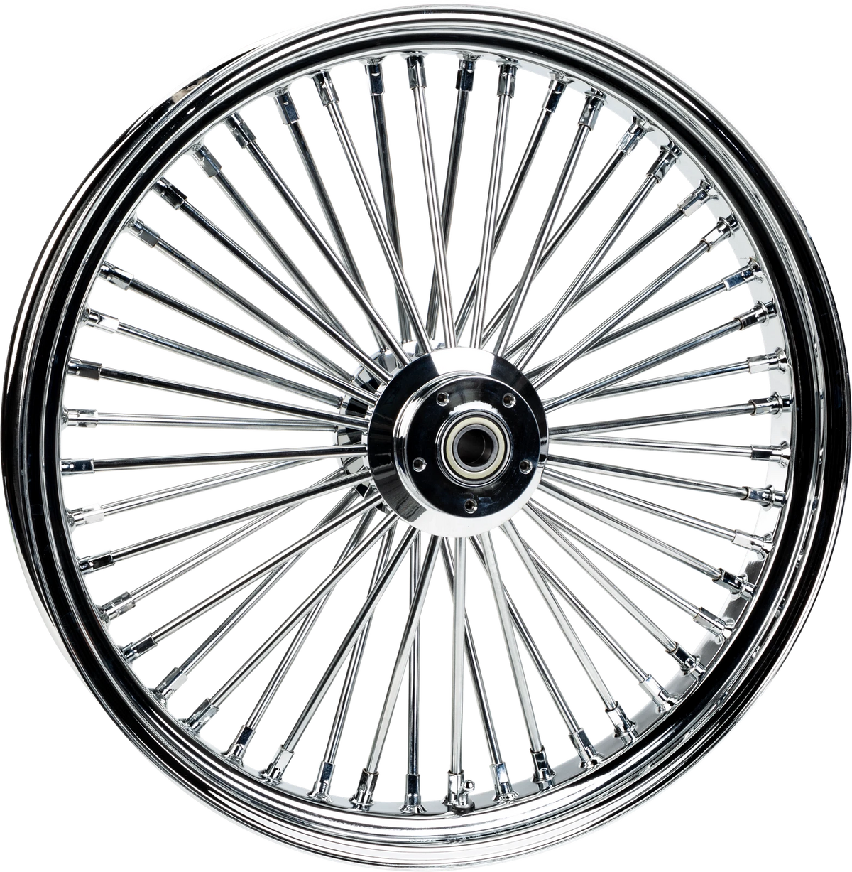 HardDrive Chrome 26x3.5 Front Wheel with 48 Spokes for V-Twin Harley 2000+