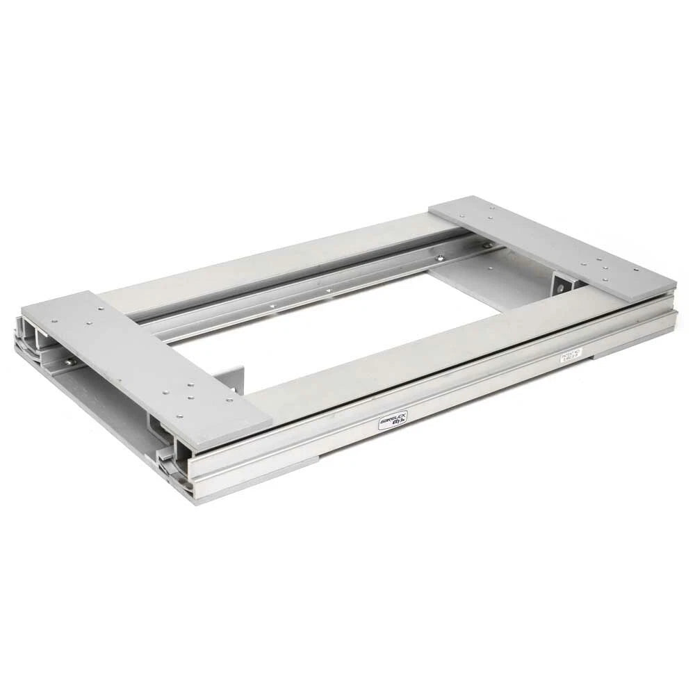 Garelick Boat Seat Slide Frame 31.00044 - 24 X 13 1/2 Inch Anodized