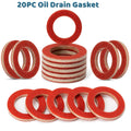 90430-08020-00 Drain Plug Gasket Kit Replace Yamaha Outboards