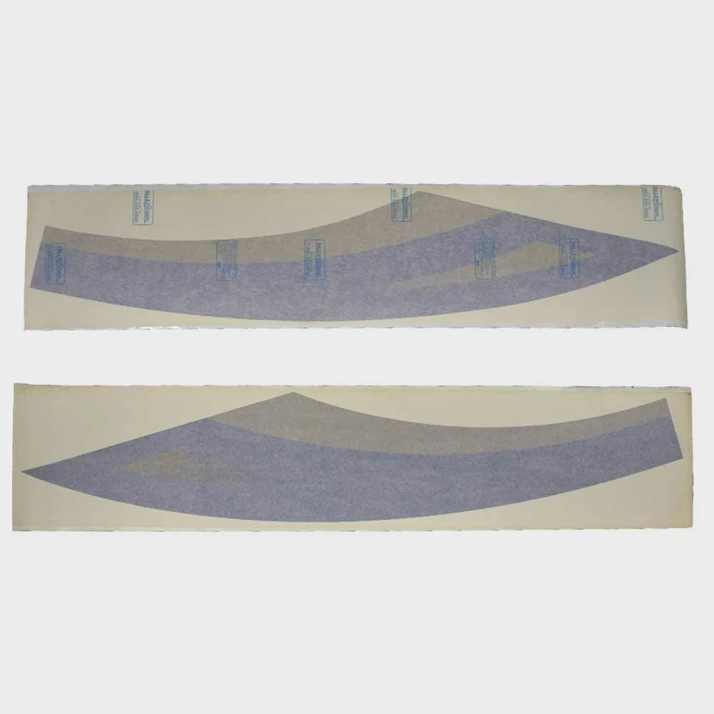 Premier Boat Graphic Hull Decal 30002067 - Blue - Silver (set of 2)