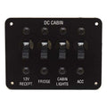 IMP Boat Cabin Breaker Panel 51679 - Cruisers 12V Toggle