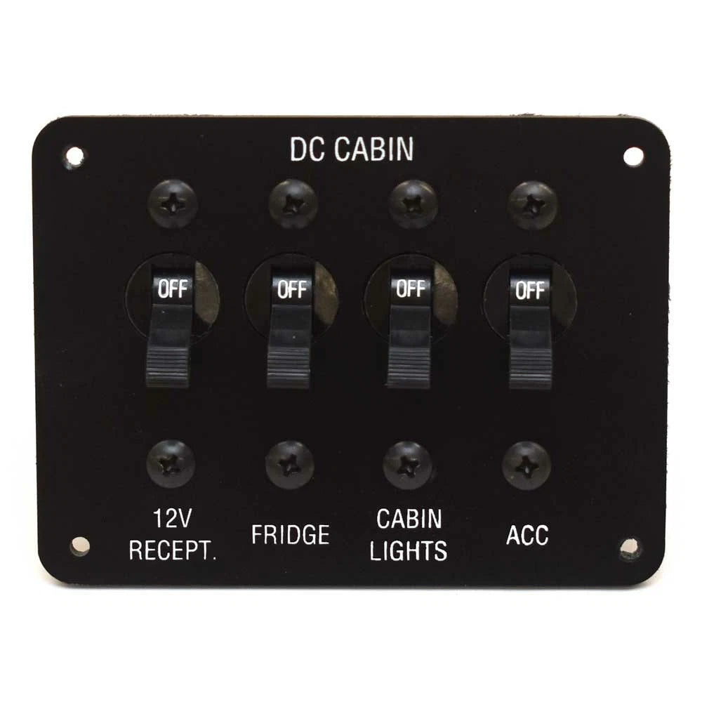 IMP Boat Cabin Breaker Panel 51679 - Cruisers 12V Toggle