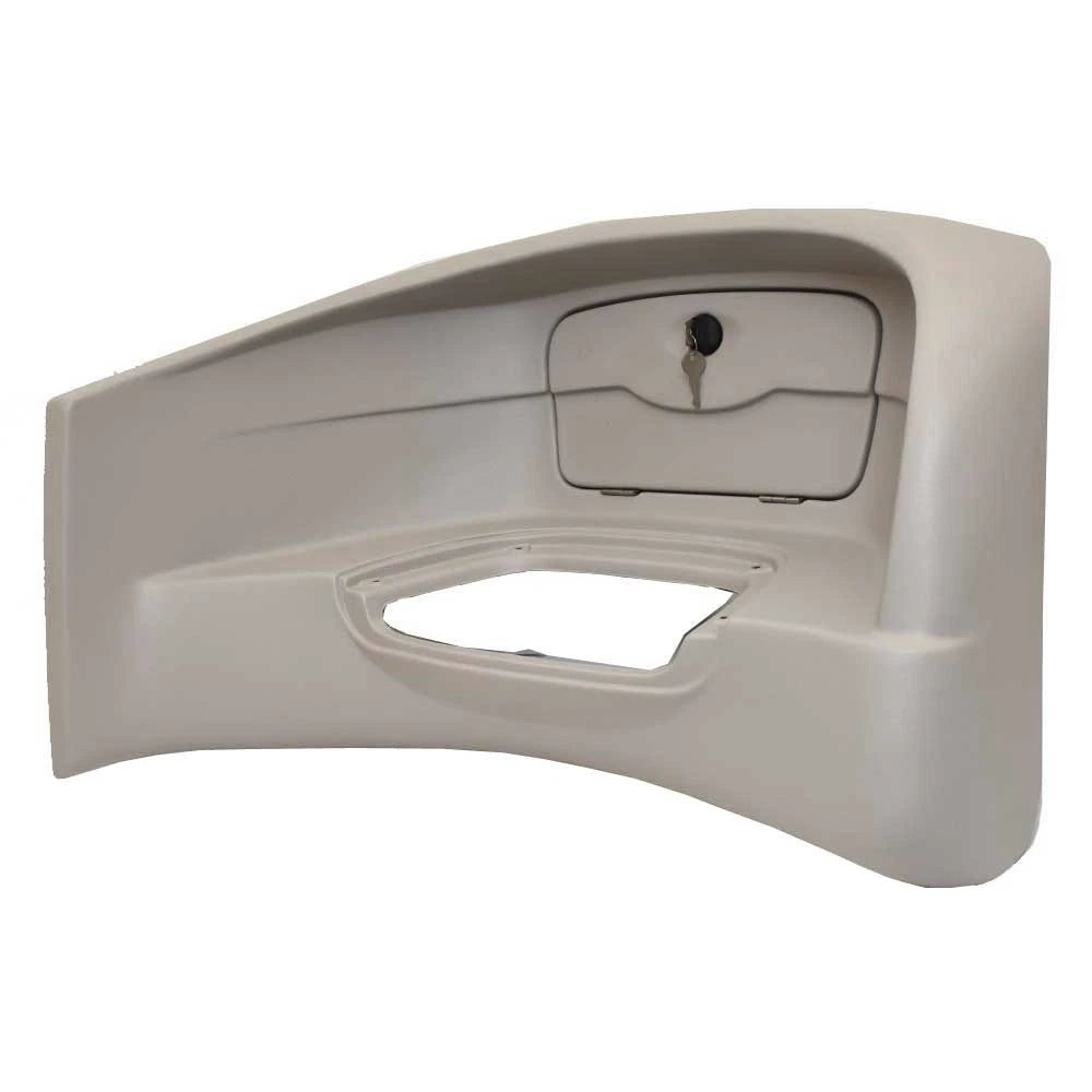 Bryant Boat Glove Box Panel - 29 1/2 X 15 3/4 Inch Light Gray Vinyl
