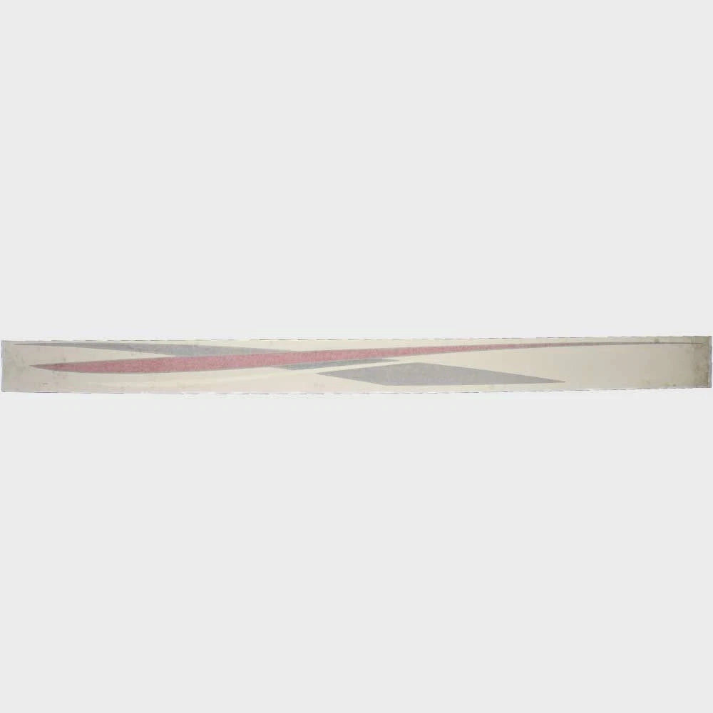 Tracker Boat Graphic Decal Sticker 185061 - 110 3/4 X 6 3/4 Inch Red Black
