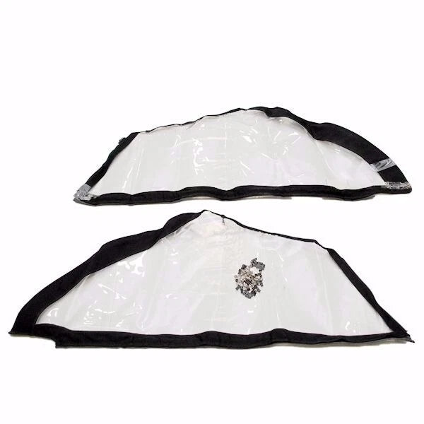 Sea Ray Boat Rear Side Curtains 1948603 - SR280 2009 Black (set of 2)