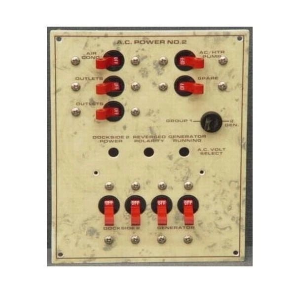 Cruisers Yachts Boat Generator Breaker Panel - Faux Granite