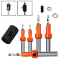 Self Tapping Screw Taper Countersink Drill Bit with Round Shank for Woodworking