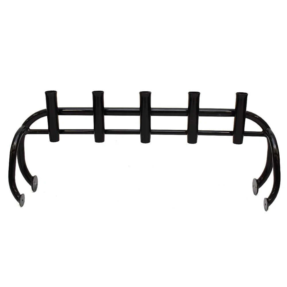 Lowe Boat Rod Holder - Rocket Launcher Black 5 Pole 52 X 21 Inch