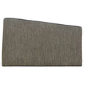 Cobalt Boat Snap-In Floor Mat 406764A - Black White Tan Woven Vinyl