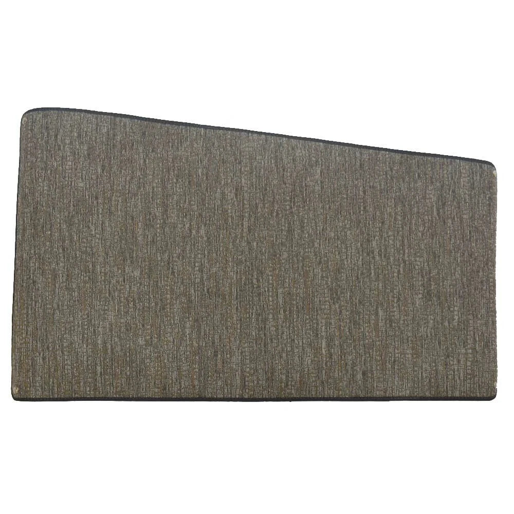 Cobalt Boat Snap-In Floor Mat 406764A - Black White Tan Woven Vinyl