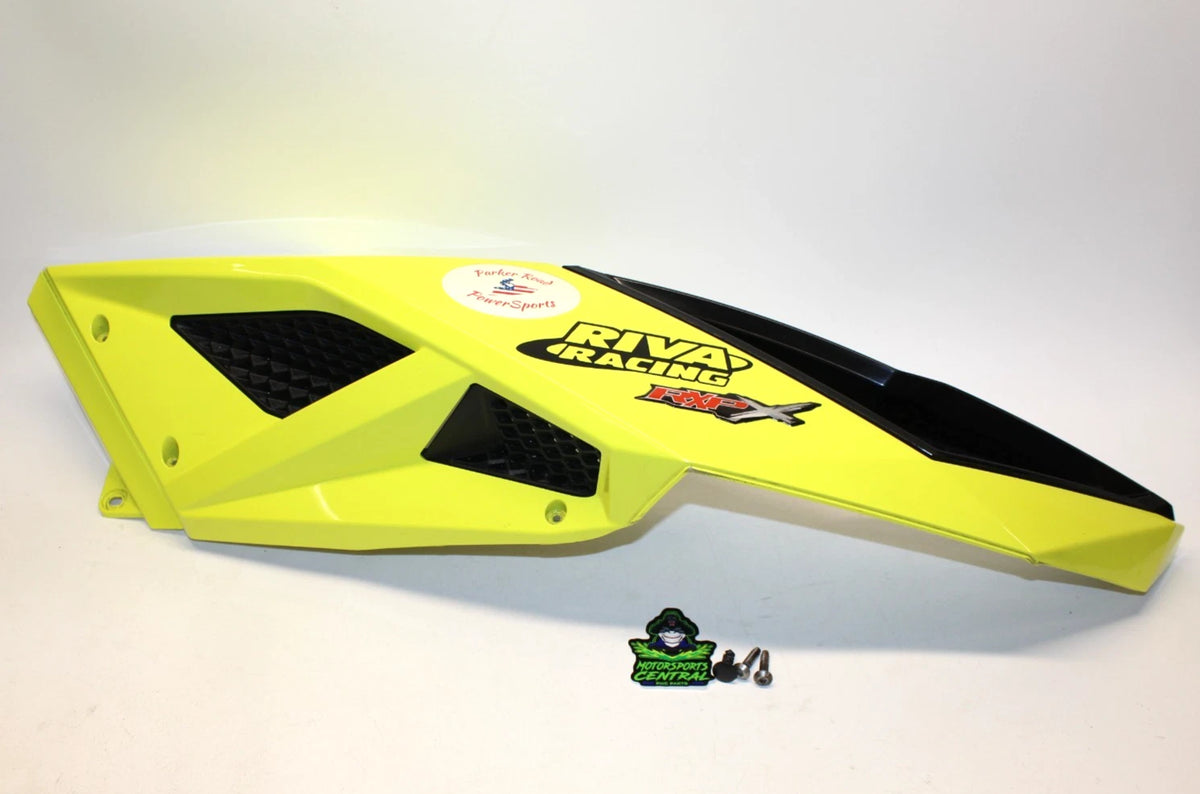 12 13 SEADOO RXP X YELLOW RH SIDE BODY PANEL COVER COSMETIC LATERAL 291003347