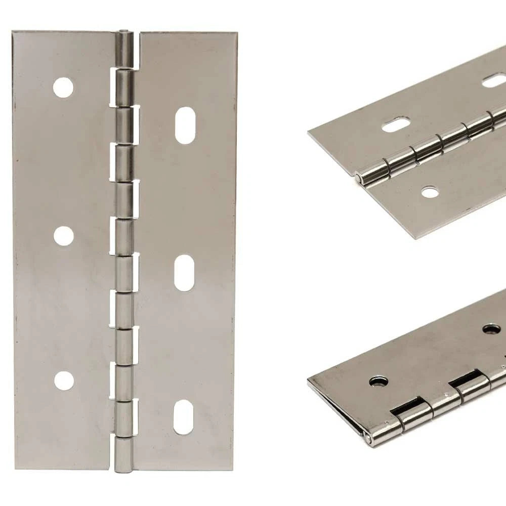 Supra Boat Piano Hinge 108253 - 6 X 3 Inch Polished