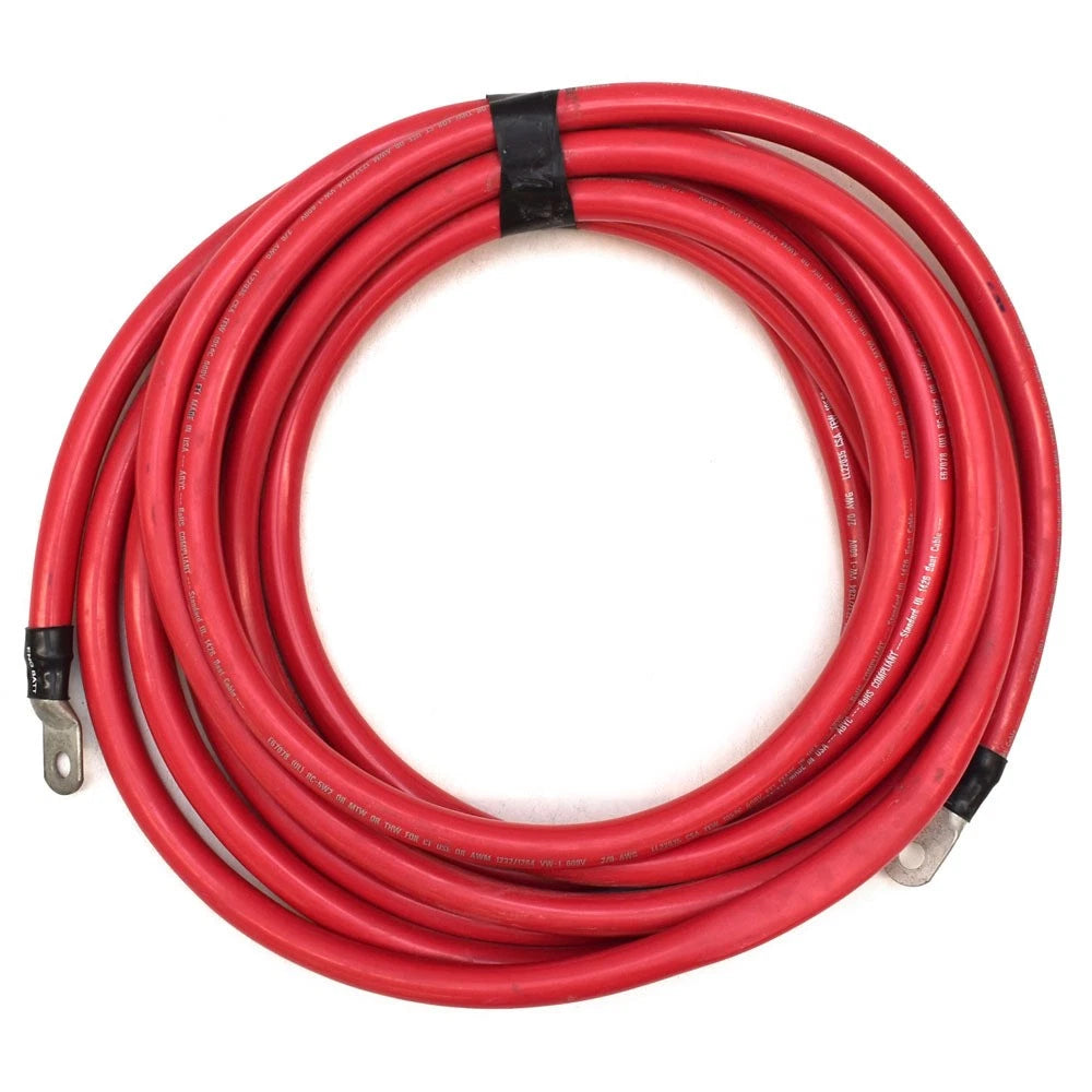 Scout Boat Battery Cable - 2/0 AWG 21 1/2 Foot Red