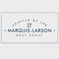 Marquis Boats Decal 8154128 - Larson 3 1/2 X 2 Inch Blue Clear