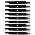 (9) Replacement 18" X 5/8" Notched Lawn Mower Blade Fits Multiple Makes & Models