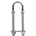 Marine Boat Bow Eye U-Bolt 316157 - 3/8-16 Thread 5 X 2 1/4 Inch
