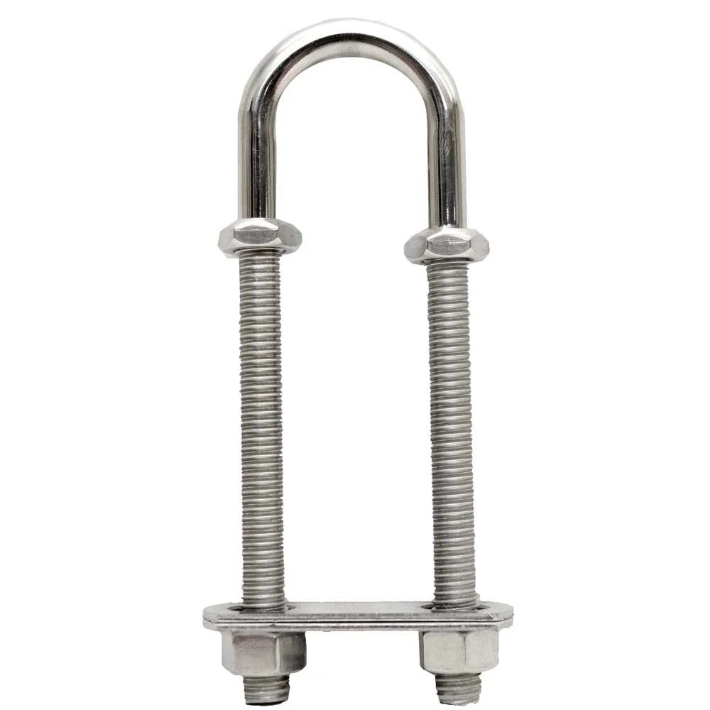 Marine Boat Bow Eye U-Bolt 316157 - 3/8-16 Thread 5 X 2 1/4 Inch