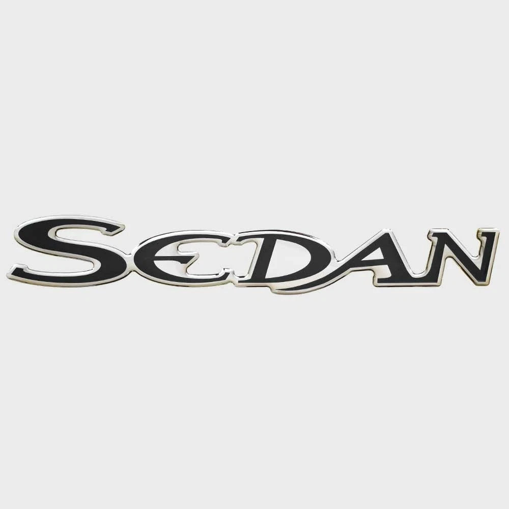 Cruisers Boat Raised Emblem Decal Sticker V2066100 - Sedan Gray