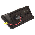 G3 Boat Switch - Outlet Panel 73423020 - Black with Raised Logo