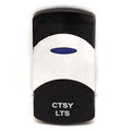 Sigma Boat Rocker Switch Cover - Courtesy Lights Black Silver
