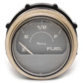 Faria Boat Fuel Level Gauge GP9660A - 2 Inch Gray White