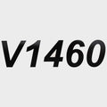 Lund Boat Decal 2356582 - V1460 Black Sticker 8 3/8 X 2 1/8 Inch