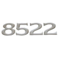Sylvan Boat Raised Decal 342-0515 - Mirage 8522 Silver 7 1/4 Inch