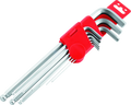 BikeMaster 9-Piece Ball End Hex Wrench Set for Powersports Vehicles