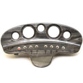 Premier Pontoon Boat Dash Panel - with Toggle Switches Gray Woodgrain