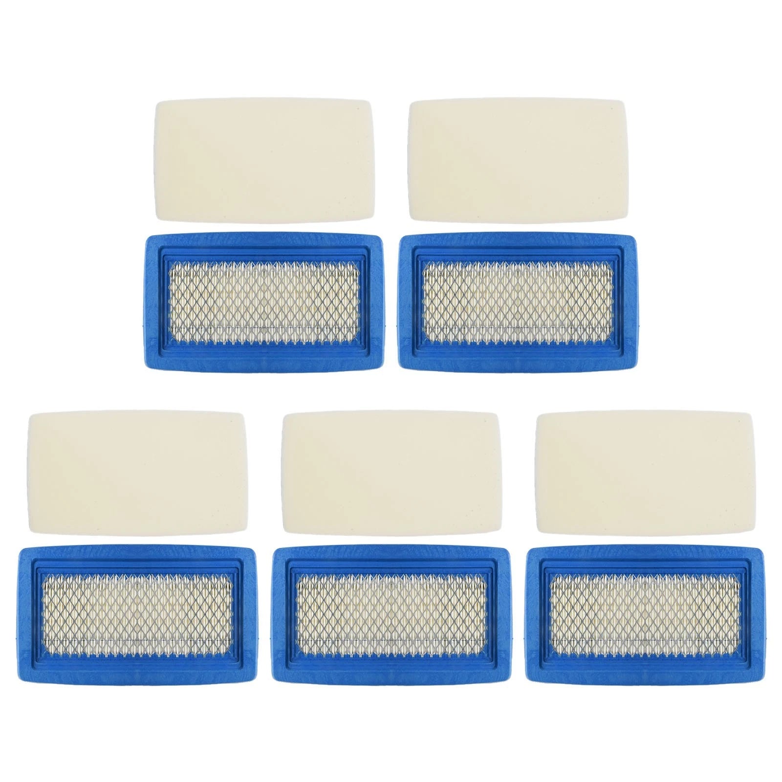 For Echo Backpack Blower Replacement Air Filter Kit with Prefilters 5 Pieces