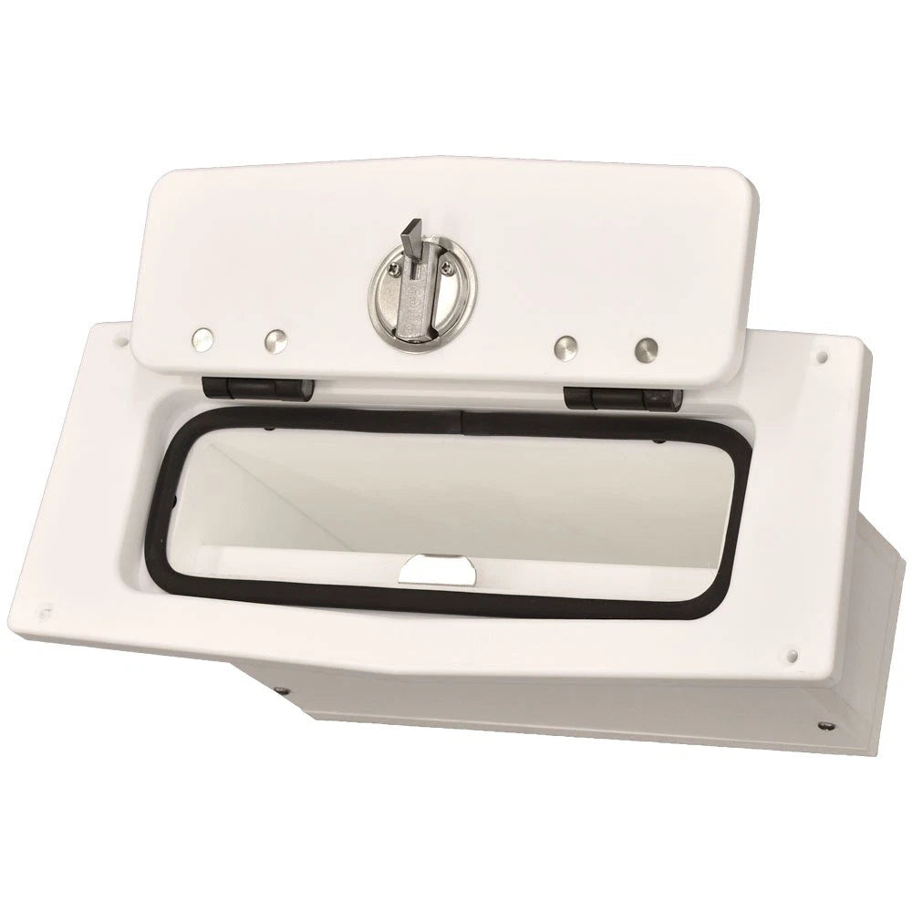 Blue Wave Boat Forward Hardtop Cabinet Hatch 2430-0061 - White