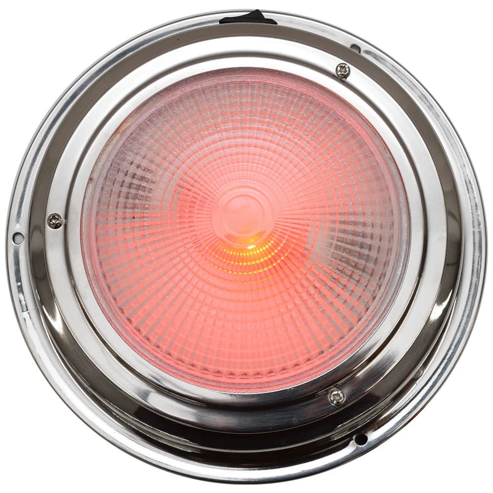 Guest Boat Navigation Station Dome Light 24018 - 12 VDC Stainless